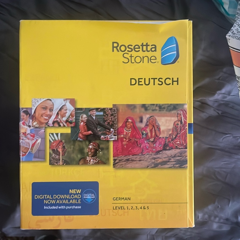 German language learning Rosetta Stone